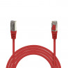 Câble Réseau Ethernet RJ45 Cat 5e FTP blindé rouge  5m