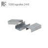 Agrafes 24/6 standards Boîte de 1000