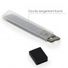 Lot de 10 lames de rechange pour cutter 18mm