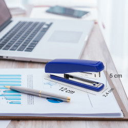 Agrafeuse de Bureau 30 feuilles Mécanisme métal 24/6 et 26/6 - Noir
