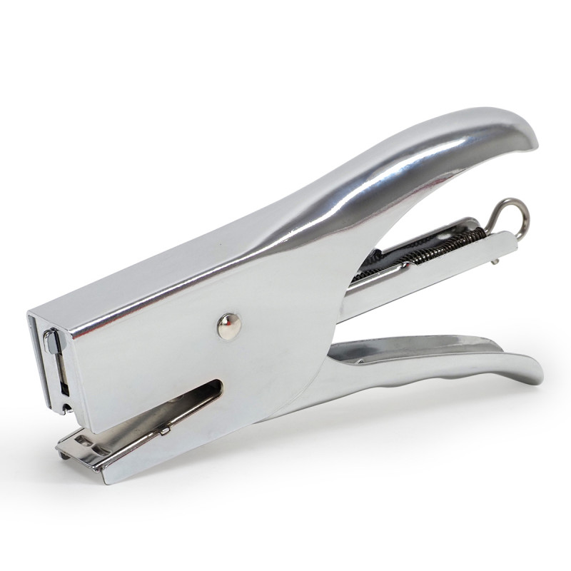 Pince agrafeuse de bureau compacte métal 25 feuilles 24/6 - 26/6