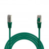 Câble Réseau Ethernet RJ45 Cat 5e FTP blindé vert 10m