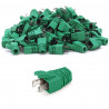 Manchons RJ45 anti-traction vert, Lot de 100, Cat. 6