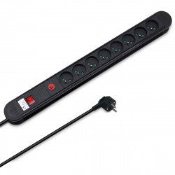 Multiprise parasurtenseur interrupteur 8 prises 1.50 m,...