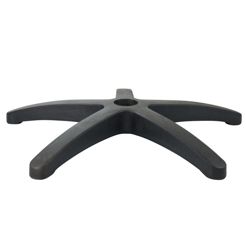 Pied de fauteuil de bureau étoile 5 branches 280 mm en Nylon N
