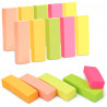 Lot de 1500 mini marque pages autocollants repositionnables en papier fluo
