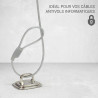 Point d'ancrage anneau fixe pour câble antivol d'ordinateur