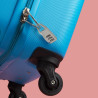 Mini cadenas à code 3 chiffres, mousqueton alliage zinc argenté