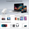 compatible avec la pluspart des ordinateurs portables dernières générations, ainsi que les téléphones et tablettes compatible avec la pluspart des ordinateurs portables dernières générations, ainsi que les téléphones et tablettes