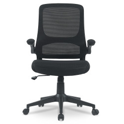 Assise rembourrée en tissu confortable pour fauteuil de bureau