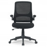Assise rembourrée en tissu confortable pour fauteuil de bureau
