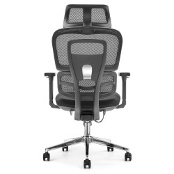 Fauteuil Bureau Ergonomique maille, soutien lombaire, appui-tête