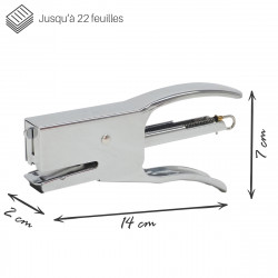 Pince Agrafeuse de bureau 24/6 capacités 22 feuilles 