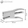 Pince Agrafeuse de bureau 24/6 capacités 22 feuilles 