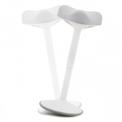 Tabouret Dynamique à bascule , Hauteur réglable - Blanc
