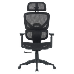 Fauteuil de bureau ergonomique réglable 3D avec assise en mesh