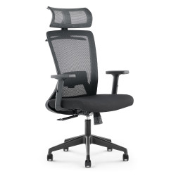Fauteuil de Bureau Ergonomique, Accoudoirs réglables,...