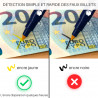 Lot 5 Feutres détecteurs de faux billets, rapides et fiables