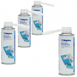 Pack de 4 flacons décolle étiquette Aérosol 200 ml Waytex