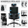 Fauteuil de bureau '' NENBUS'' Appui tete