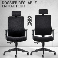 Fauteuil de bureau '' NENBUS'' Appui tete