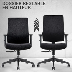 Fauteuil de Bureau ''KIROS'' Sans Appui tete
