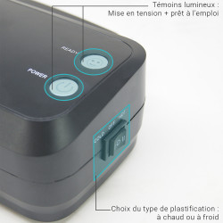 Plastifieuse Pro A4  jusqu'à 2 x 125 mic Texet