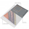 Lot de 100 pochettes coin A4 grainées 90 microns transparentes