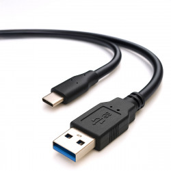 Câble USB-C 3.1 vers USB-A 3.0 Superspeed 5Gbps 3m noir