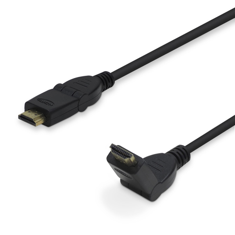 Cordon HDMI HighSpeed with Ethernet 1.4 A/A connect Or articulé 3.00m
