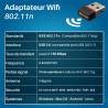 Adaptateur WiFi USB 802.11n 150 Mbps