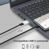 Adaptateur USB C vers USB A 3.0 5Gbps monobloc compact