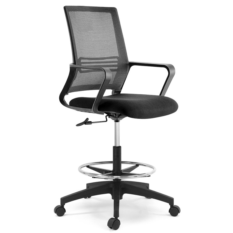 Chaise Haute de bureau ergonomique et confortable - Assise matelassée