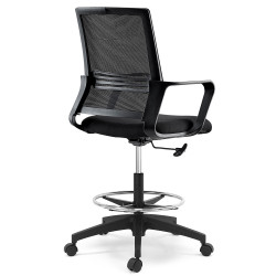 Chaise Haute de bureau ergonomique et confortable - Assise matelassée