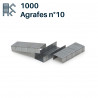 Pack agrafeuse de bureau et 1000 agrafes n°10 capacité 12 feuilles
