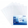 Pochettes perforées transparentes A4 60 microns grainée x 100