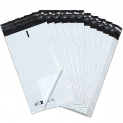 100 Enveloppes Expédition 17x30 cm Opaques Autocollantes...
