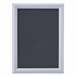 Cadre clipsable A5 aluminium mural porte affiche clic-clac