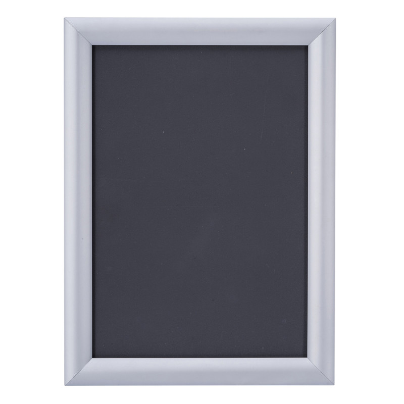 Cadre clipsable A5 aluminium mural porte affiche clic-clac