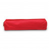 Trousse Fourre-tout 18 x 3,5 x 4,5 cm Textile Souple Rouge Uni
