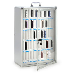 Casier rangement collectif pour téléphones portables 60 cases