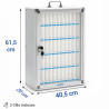 Casier de rangement sécurisé pour téléphones portables 60 cases
