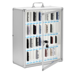 Casier rangement collectif pour téléphones portables 48 cases