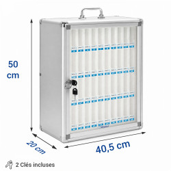 Casier de rangement sécurisé pour téléphones portables 48 cases