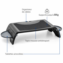 Support PC portable jusqu'à 17'' ou imprimante