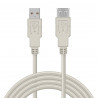 Rallonge USB 2.0 A/A mâle-femelle 5.00m gris