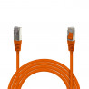 Câble réseau RJ45 Cat. 6 100% cuivre blindé FTP orange 3.00m