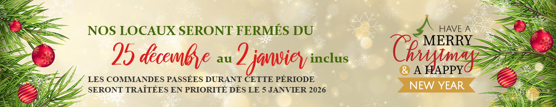 Fermeture noel 2025